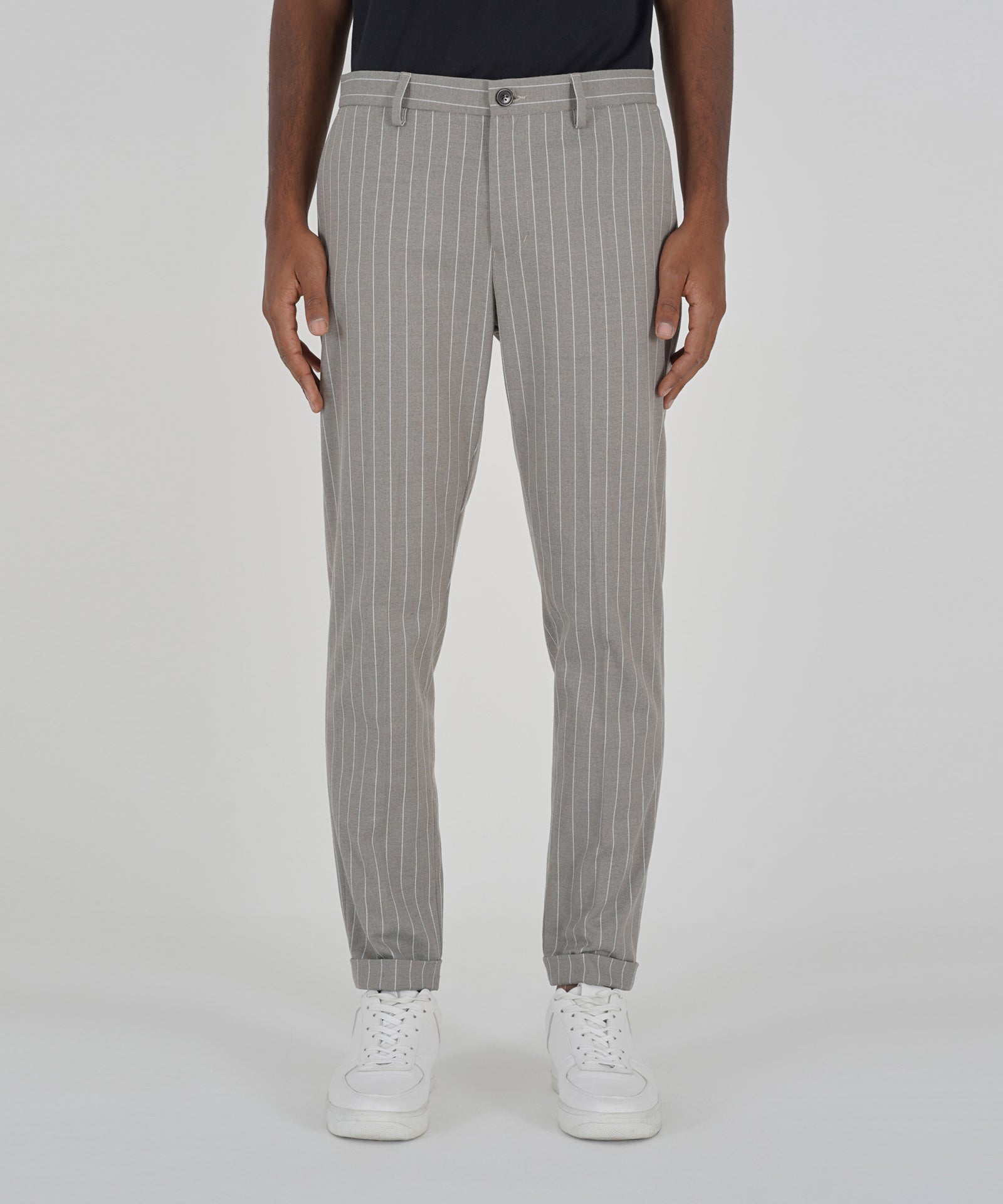 Pantalone chino tasche doppio filetto