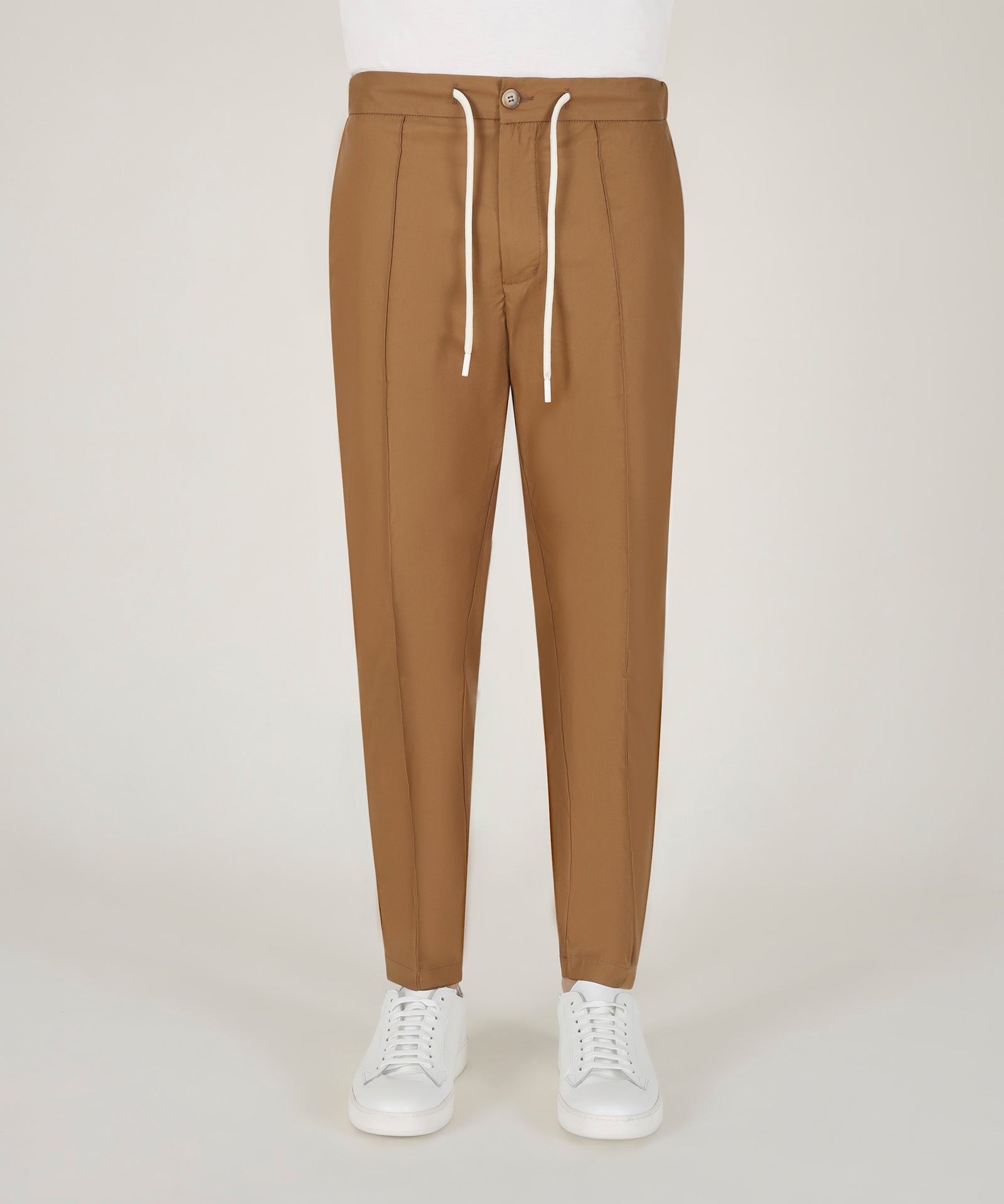 PANTALONE CAPRI 'SLIM FIT' CON ELASTICO