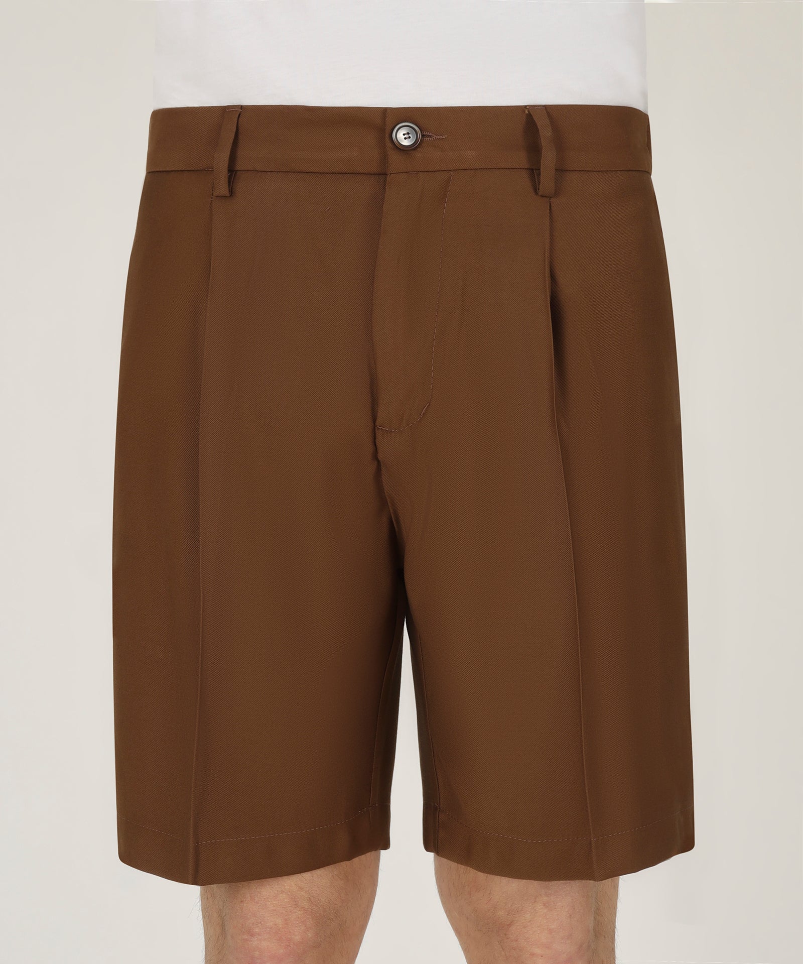 SHORT 1 PINCE 'RELAXED FIT' CON ELASTICO