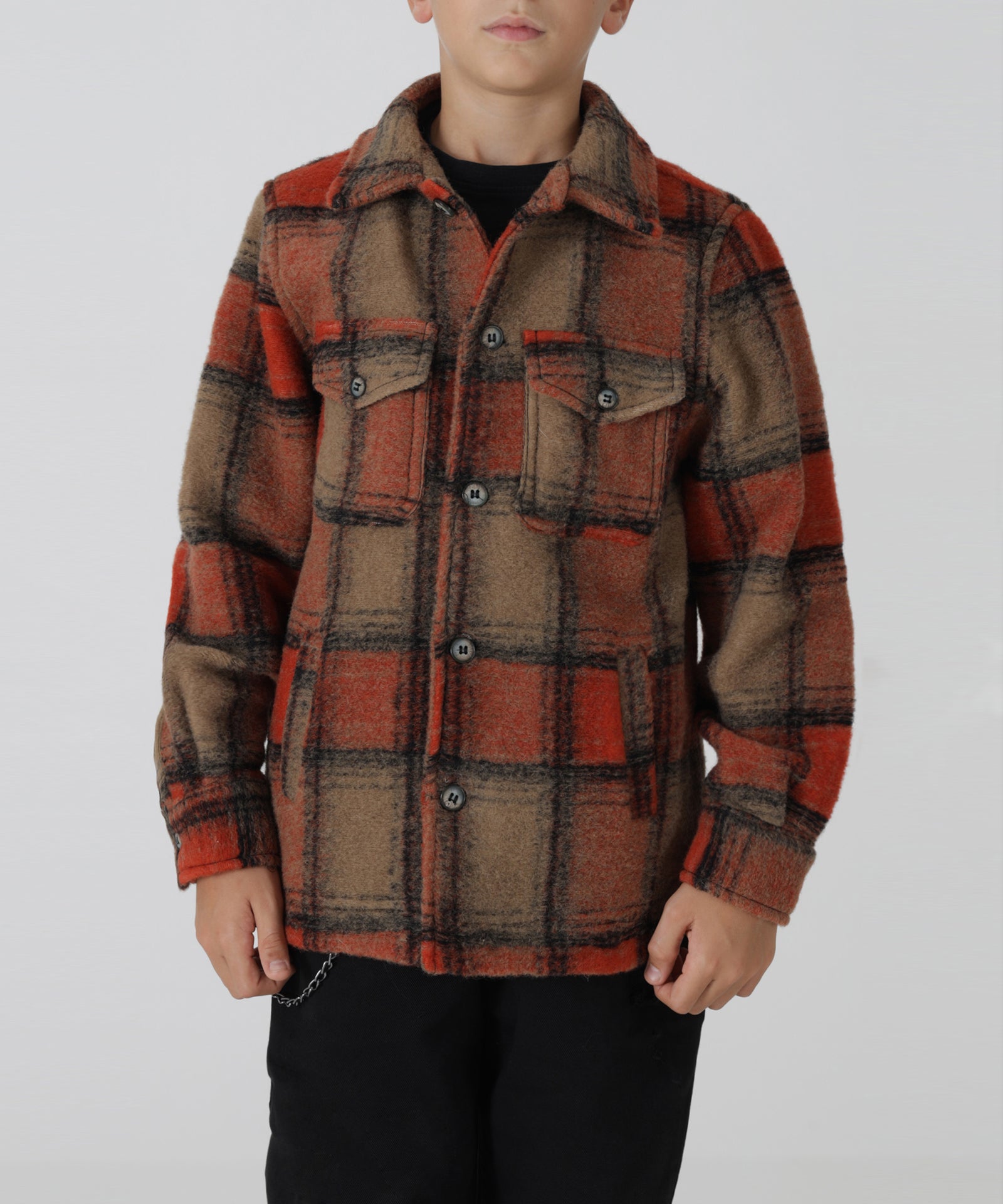Overshirt quadri