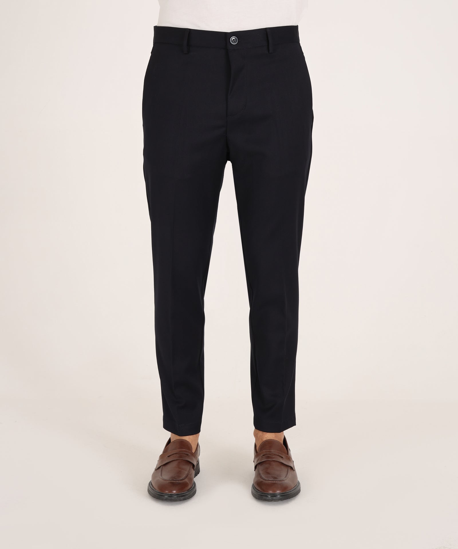 PANTALONE TAPERED-FIT TASCA OBLIQUA