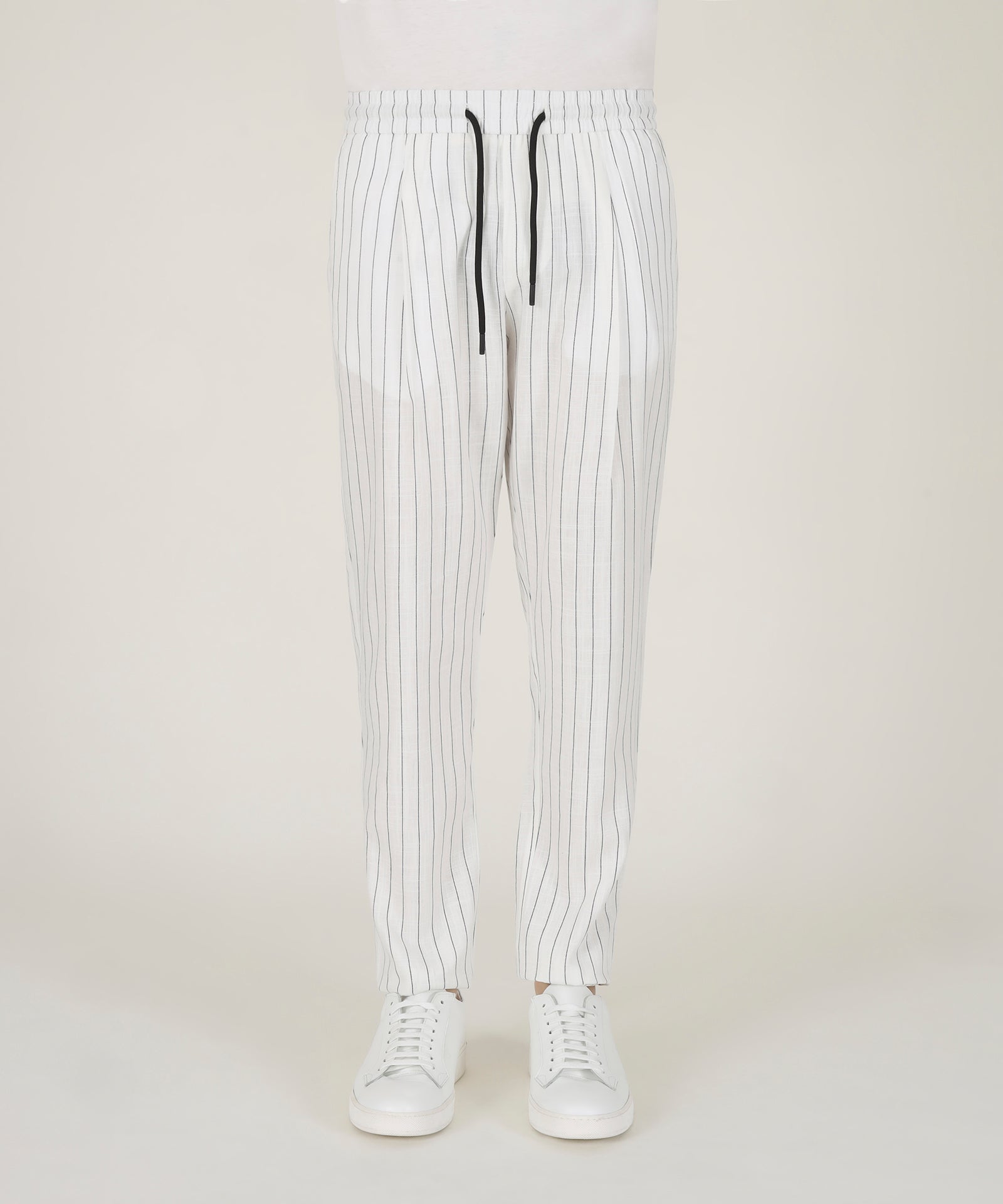 PANTALACCIO 1 PINCE 'SLIM FIT' TASCHE DOPPIO