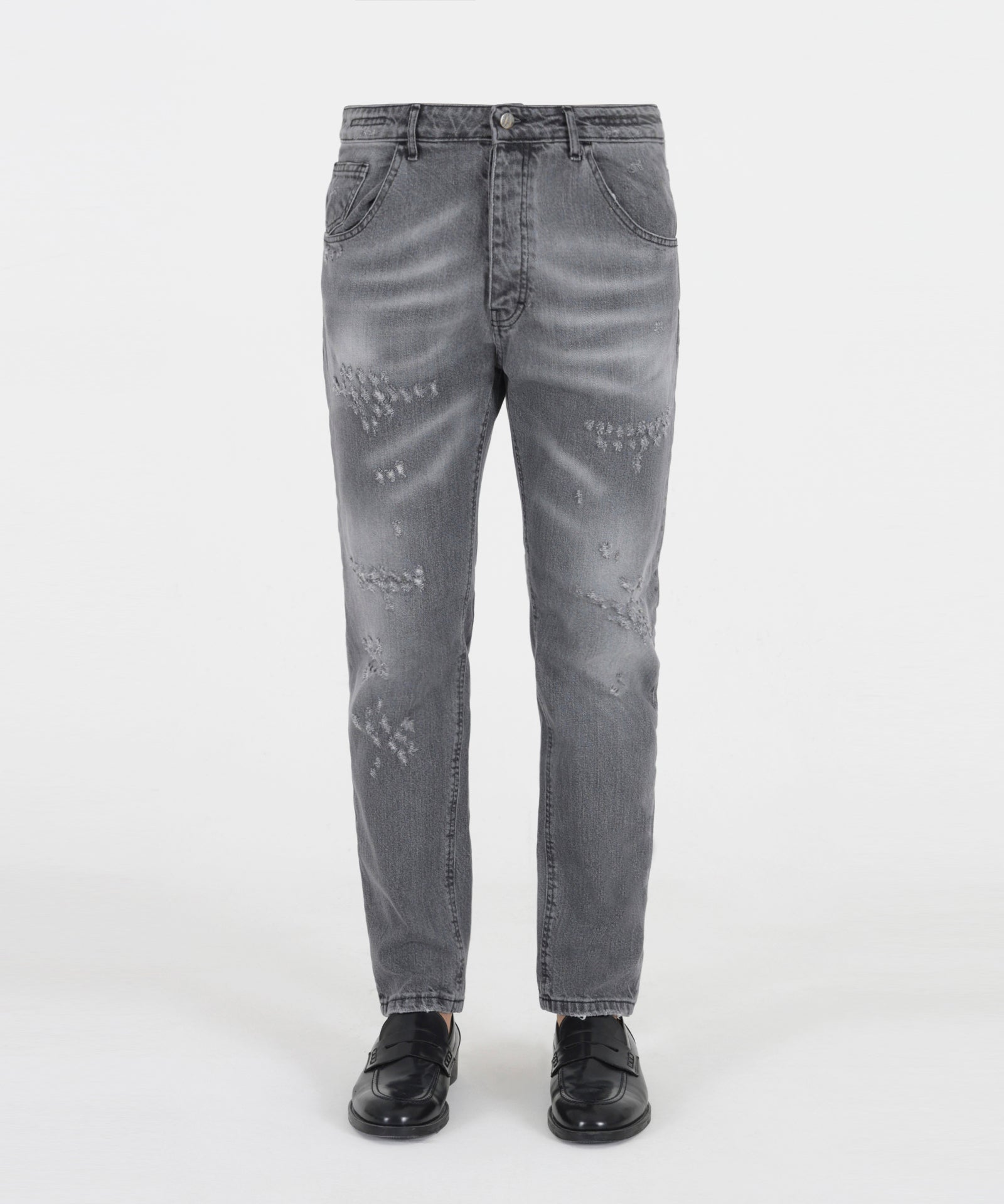 Over D PANTALONE DENIM 5 TASCHE TAPERED FIT