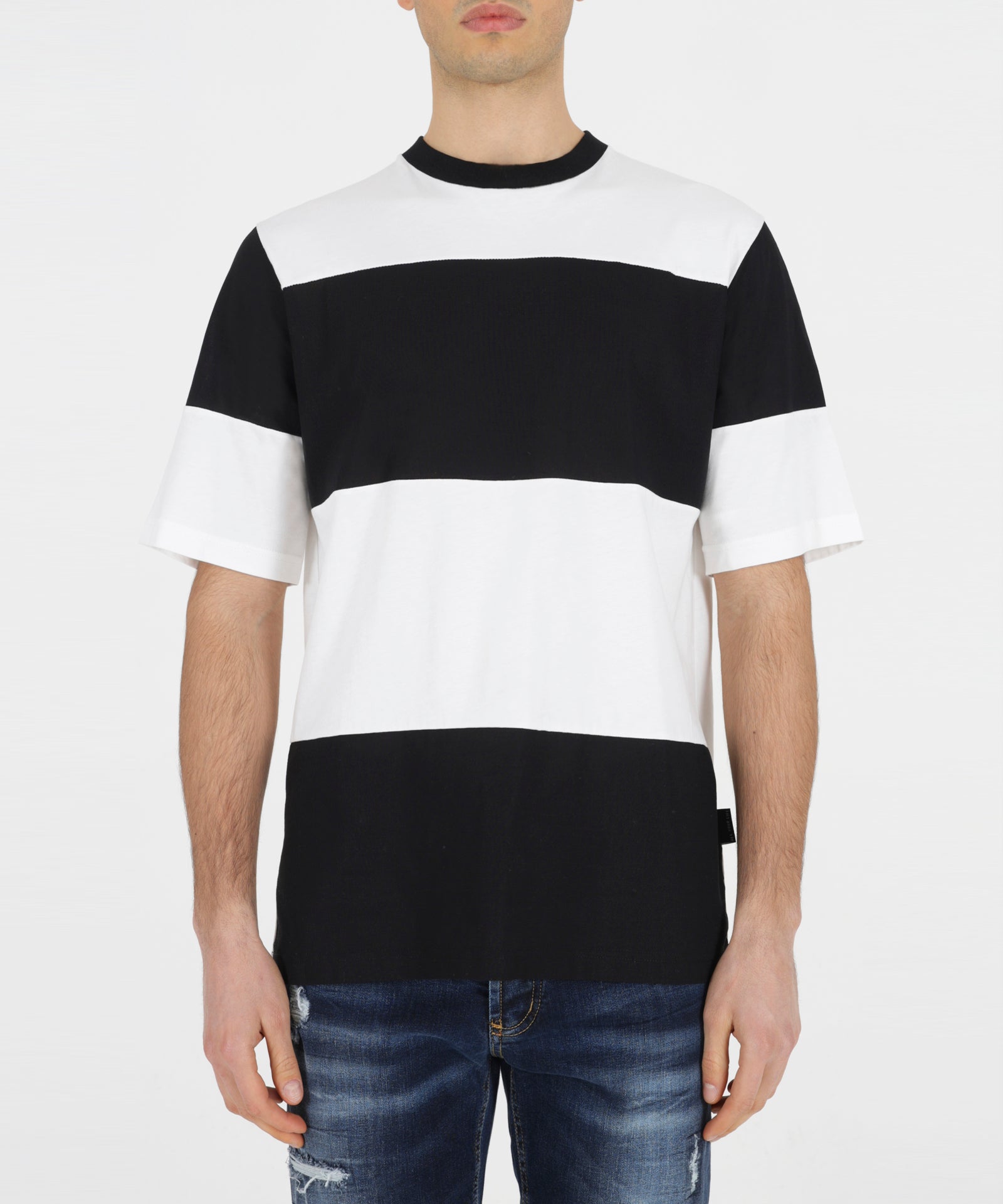 Over D T-SHIRT COLOR-BLOCK